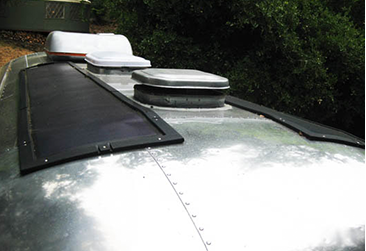 best way to mount solar panels on rv roof