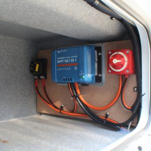 Victron Energy BlueSolar MPPT 100/30 RV installation in Benicia